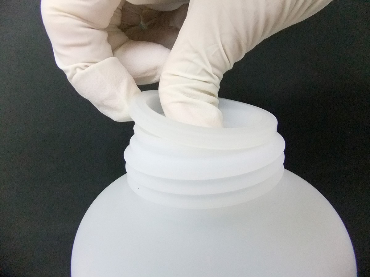 Sanplatec PE Narrow Mouth Bottle - Image 2