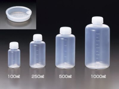 Sanplatec PFA Narrow Mouth Bottle (with inner seal)