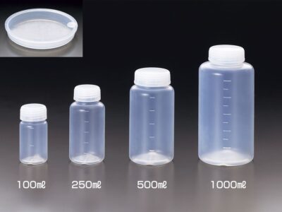 Sanplatec PFA Wide Mouth Bottle (with inner seal)