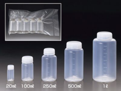 Sanplatec Pre-Cleaned PFA Wide Mouth Bottle (without inner seal)