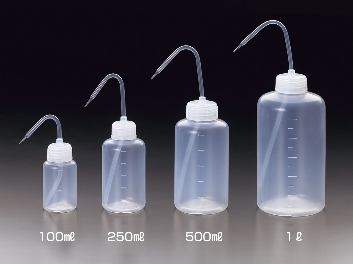 Sanplatec Pre-Cleaned PFA Narrow Mouth Wash Bottle