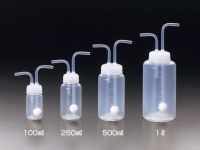 Sanplatec PFA Wide Mouth Gas Wash Bottle