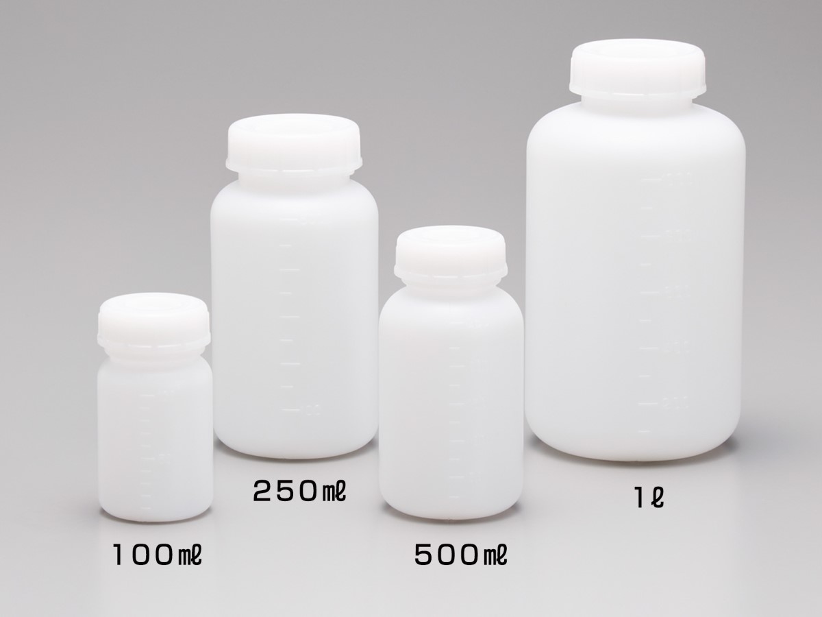 Sanplatec Bioplastic PE Wide Mouth Bottle