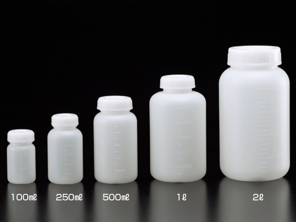 Sanplatec Pyrogen-free PE Wide Mouth Bottle