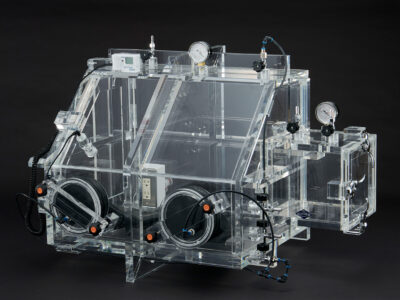 Anaerobic glove box (anaerobic chamber)